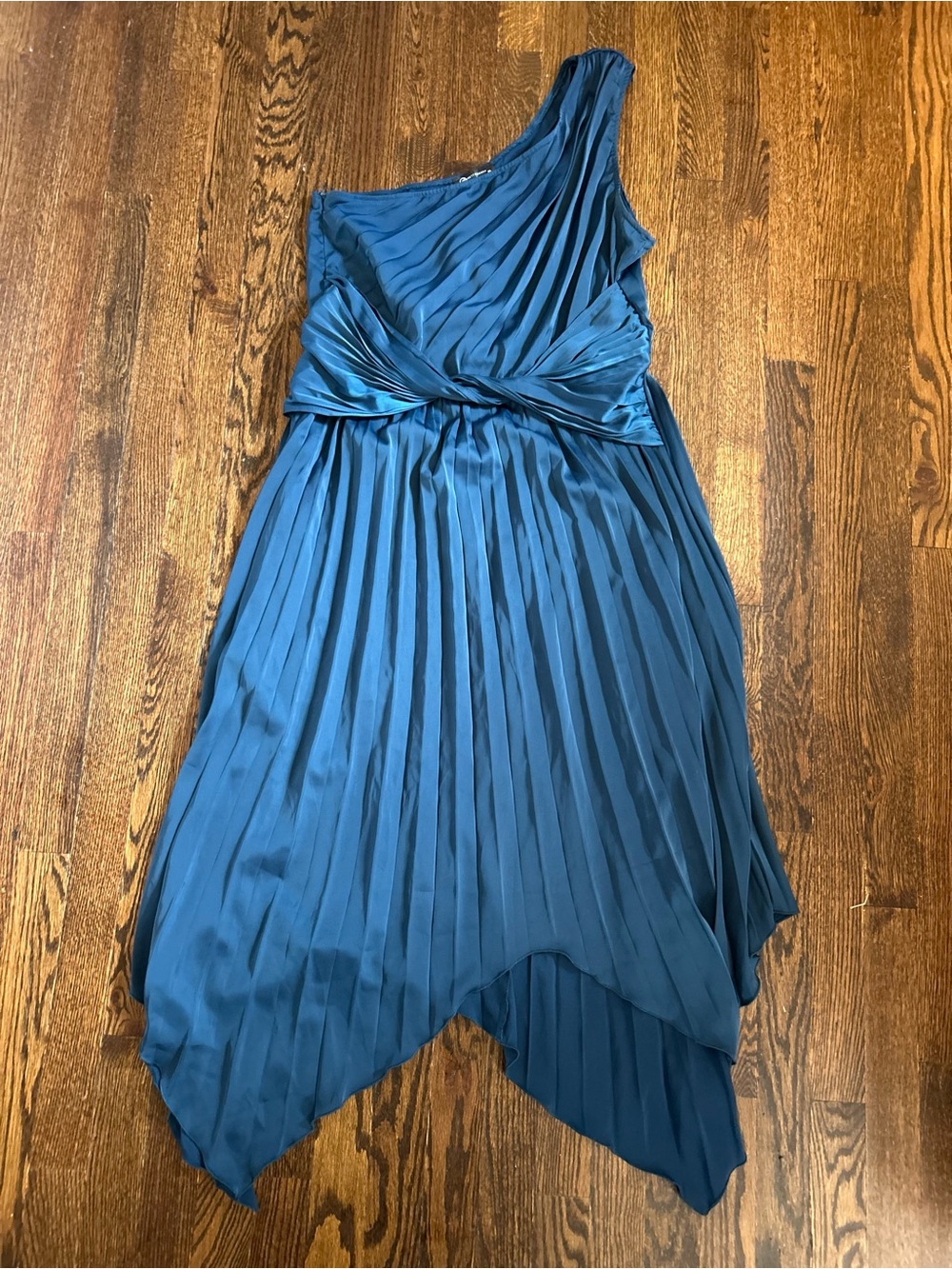XL Pretty Garden One Shoulder Dress